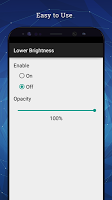 screenshot of Lower Brightness Screen Filter