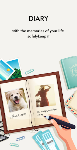 Android application My Diary - with Lock screenshort