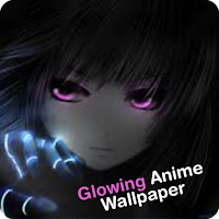 glowing anime wallpaper