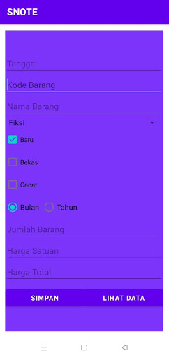SNOTE Screen 3