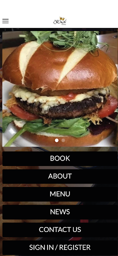 Android application The Crown Asfordby screenshort