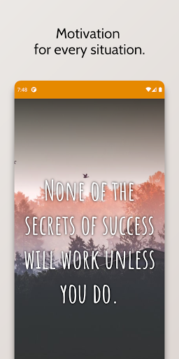 Android application Motivation & Inspiration screenshort