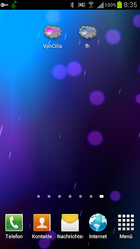 Android application VpnCilla (Trial) screenshort