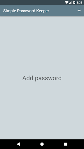 Simple Password Keeper