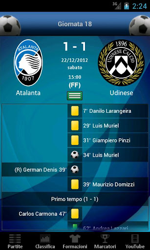 Serie A Calcio Screen 3