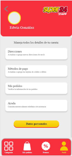 Super24App Screen 2