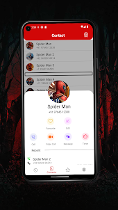 Spider Hero Man Fake Call