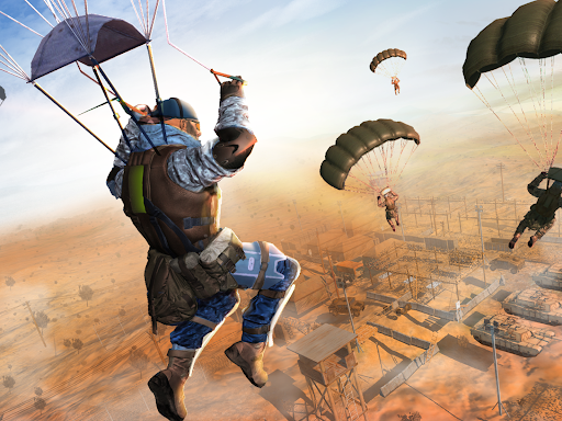 Free Commando Fire Battle Royale Shooting Game 3D