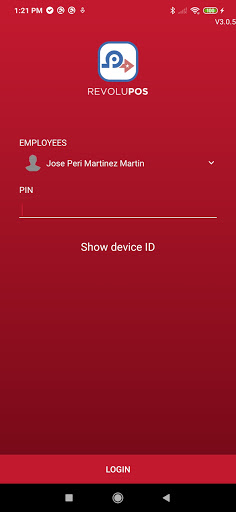 Android application RevoluPOS Merchant screenshort