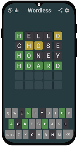 Android application Wordly screenshort