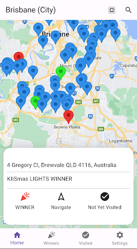 Australia Christmas Lights Screen 2