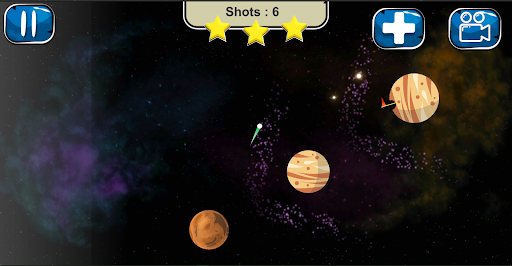 Orbit Golfing Game get over it Screen 3