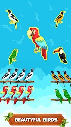 Bird Sort Color Puzzle Games