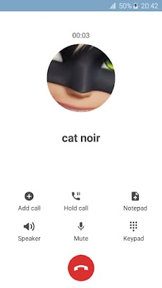 cat noir fake callのおすすめ画像1