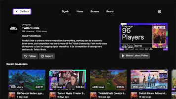 Twitch: Live Game Streaming screenshot