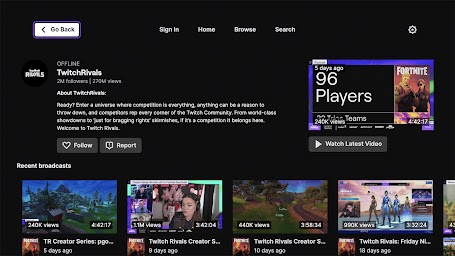 Twitch: Live Game Streaming