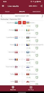 Live Scores for World Cup Qatar 2022 Qualifiers 3.0.6 APK screenshots 1