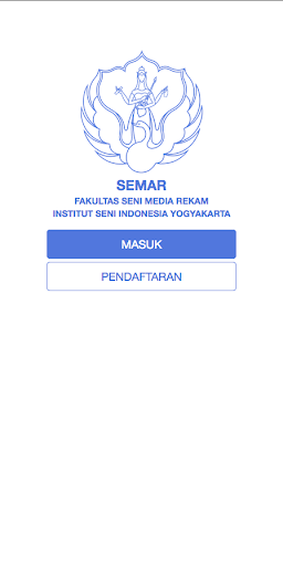 Android application SEMAR ISI Yogyakarta screenshort
