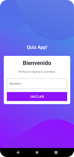 Android application QuizApp Flags screenshort