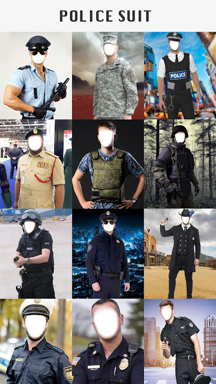 Police Photo Editor Suit Dress - 7.2.7 - (Android)