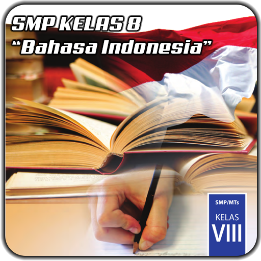 Buku Bahasa Indonesia SMP 8 logo