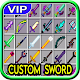 Custom Swords Craft Mod for Minecraft PE