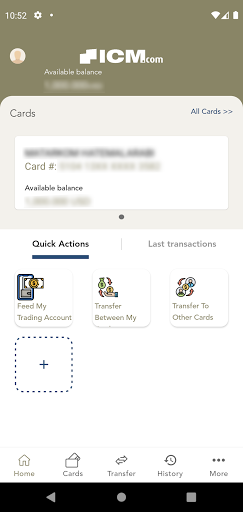 ICM.com MasterCard Screen 3