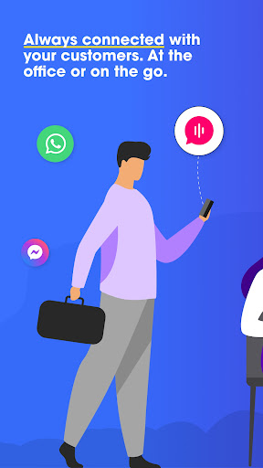Android application Saysimple - Messaging Platform screenshort