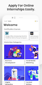 Captura 1 Online Internships & Courses android