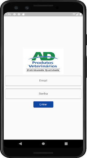 Android application Ad Comércio screenshort