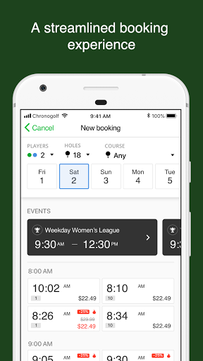Cable Hollow Golf Course Screen 2