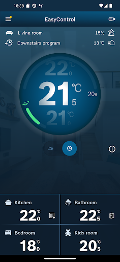 Android application EasyControl screenshort