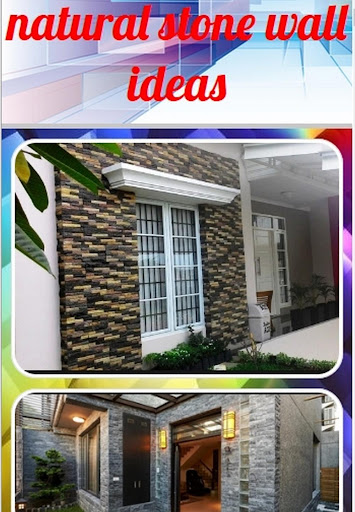 idea of natural stone walls