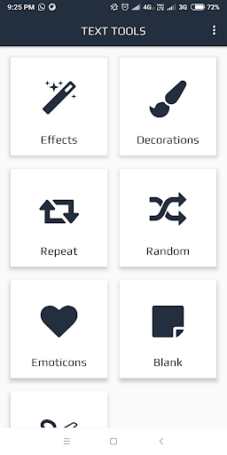 Android application Text Tools - Style & Decorate screenshort
