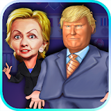 Crazy Clicker Trump vs Hillary icon