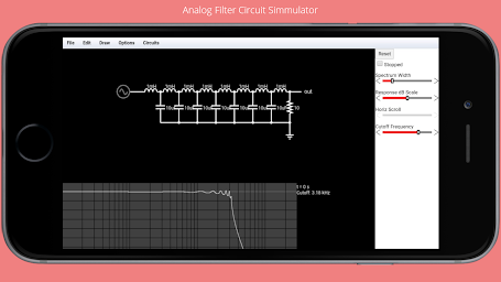 Analog Filter Circuit Simmulator