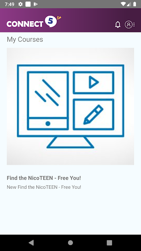 CONNECT 5—Find the NicoTEEN Fr Screen 2