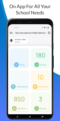 Android application SchoolTron - School Dismissal screenshort