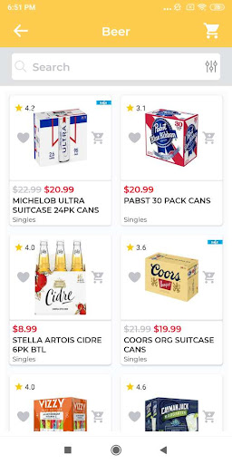 Bubbles Liquor World Screen 3