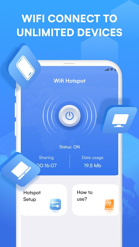 Mobile Hotspot WIFI ホットスポットのおすすめ画像2