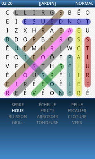 Mots Mêlés - Français