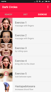 Eye Care - Eye Exercises, Dark Circles, Eyebrows screenshots 3