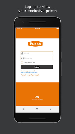 Android application Pukka Pies screenshort