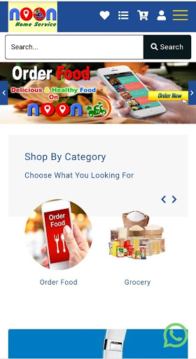 Noon Home Service Delivery Par Screenshot 1 - AppWisp.com