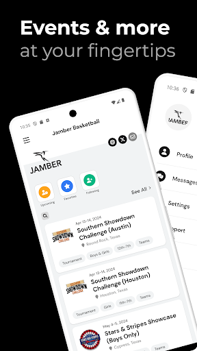 Android application Jamber Basketball screenshort