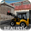 Backhoe Loader: Excavator Simu icon