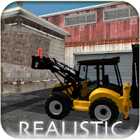 Backhoe Loader: Excavator Simu