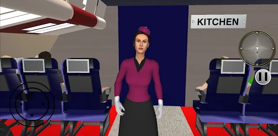 Air Hostess Games Simulator