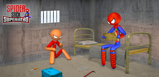 Spider Stick Hero Prison Break Mod Vô Hạn Tài Nguyên v1.2.5
