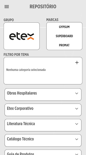 Etex Construtores Screen 3